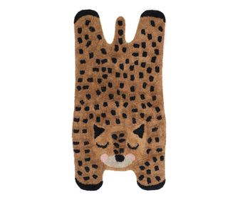 Otroška preproga za sobo Mali Gepard, pralni bombaž