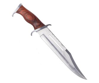 Ловен нож, Rambo 3, IdeallStore®, 42 см, с включен калъф