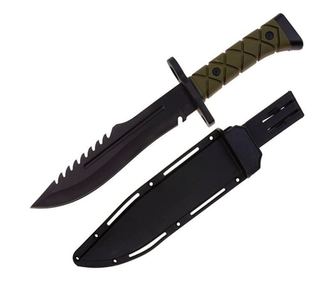 Тактически ловен нож, IdeallStore®, с фиксирано острие, 34 см