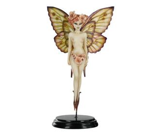 Διακοσμητικό φιγούρα περιορισμένης έκδοσης DEPOX®, Νεράιδα της Άνοιξης, ρητίνη, χειροποίητο, 15 εκ., πολύχρωμο