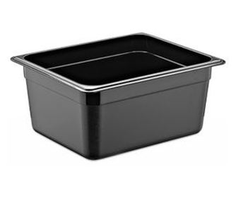 Tava policarbonat negru Moratti GN 1/2-150 mm