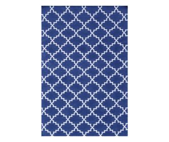 Kelim Eugenie Dark Blue 140x200