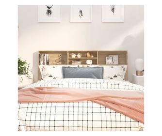 Табла с гардероб, дъб сонома, 180x19x103,5 см