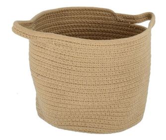 Set of 2 Candor Natural Storage Baskets Ø20x15h; Ø25x20h