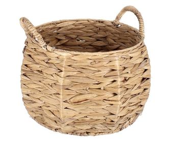 Set 2 cosuri depozitare iarba mare natur Kalaw Ø25x17h; Ø33x20h