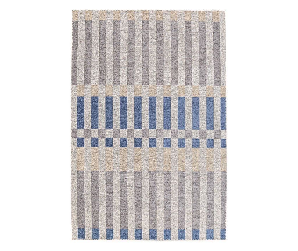 Többszínű poliészter szőnyeg 200x290x0,3h