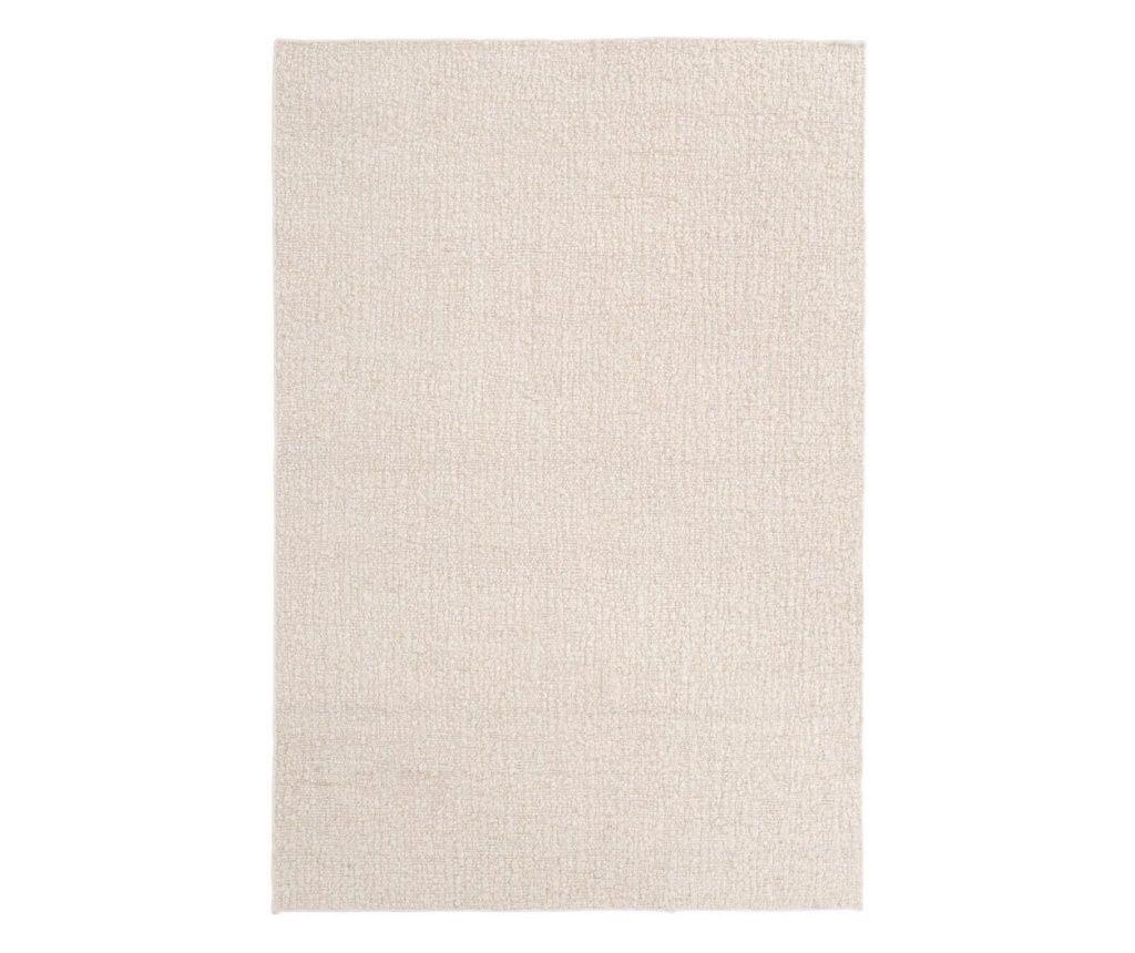 Pramit bež vuneni tepih 160x230 cm