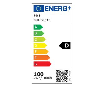 Lampa de iluminat stradal PNI SL610 100W, 12000lm, 6500K, 230V