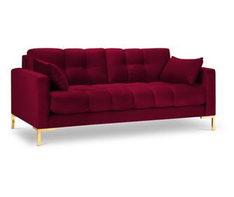 Micadoni Home Mamaia Červená dvoumístná pohovka