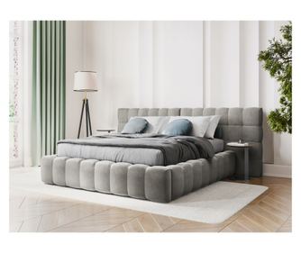 Cosmopolitan Design ágy, Bali, világosszürke