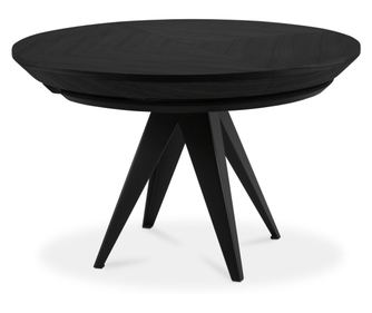 Επεκτεινόμενο Τραπέζι Windsor & Co, Magnus, Χρώμα Μαύρης Δρυός