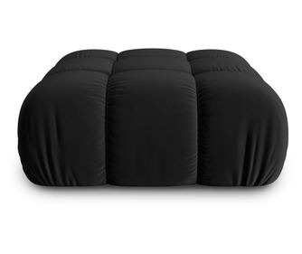 Micadoni Home Bellis fekete puff