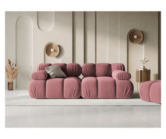 Modularni dvosed Miadoni Home 536742, Bellis, roza, 70x94x188 cm