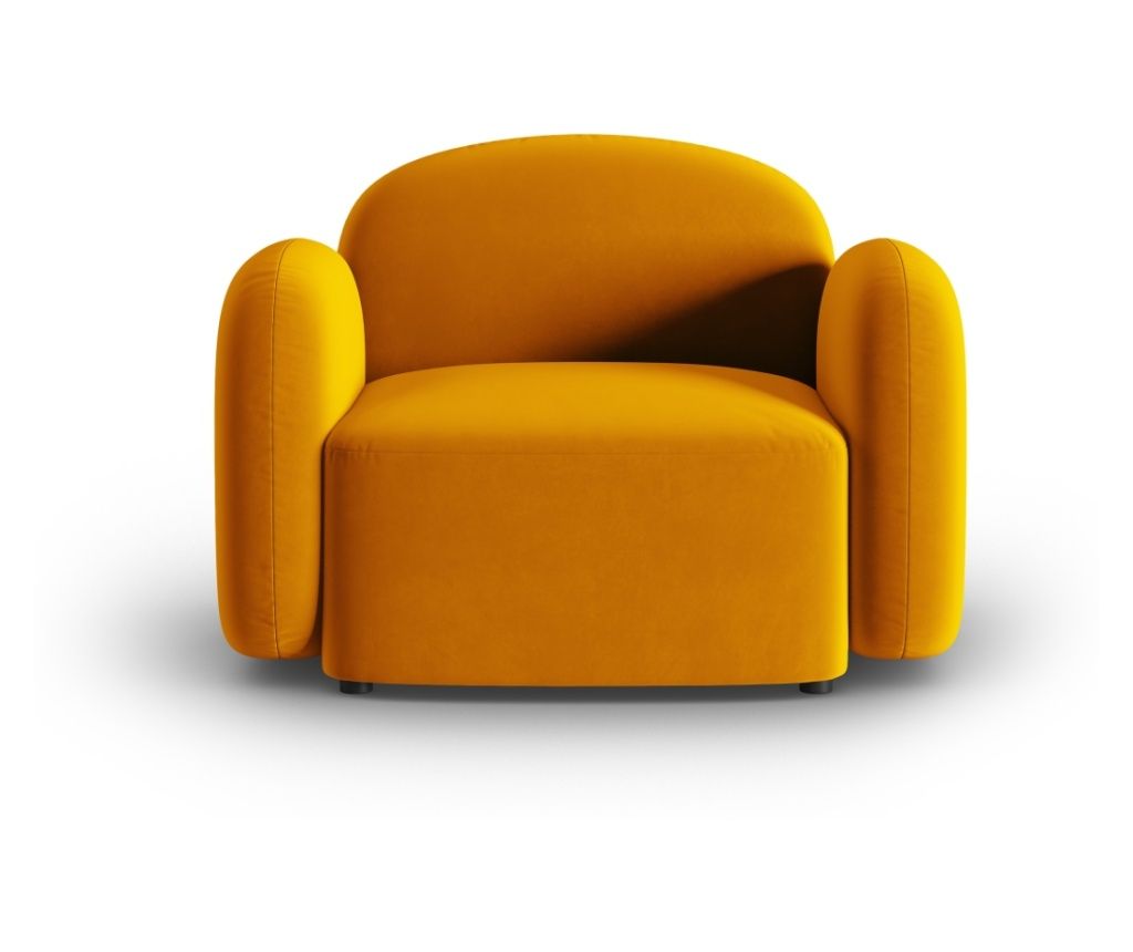 Micadoni Home Blair Yellow Armchair