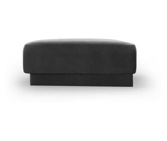 Micadoni Home Miley Ottoman, Grey