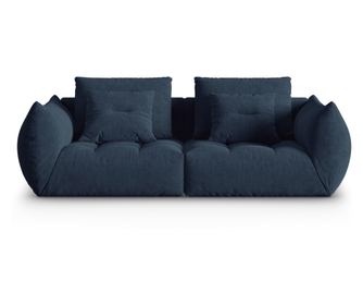 Micadoni Home Bloom sötétkék, moduláris, 3 személyes kanapé