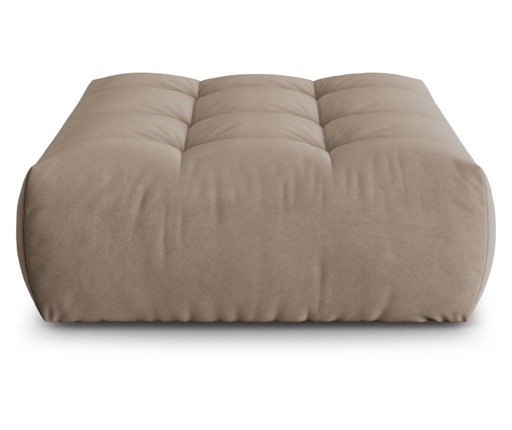 Micadoni Home Bloom svetlo rjav otoman