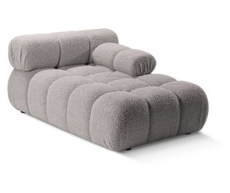 Micadoni Home Bellis Jasnoszara Leżanka