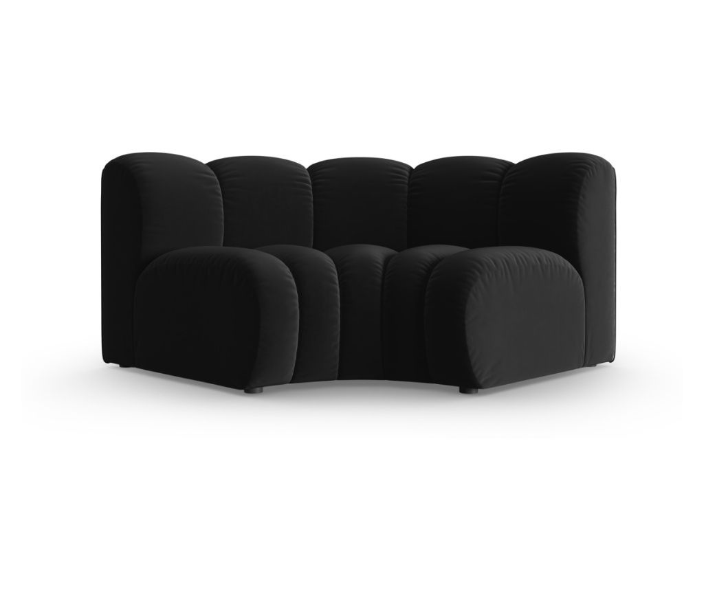 Micadoni Home Lupine fekete univerzális sarokmodul