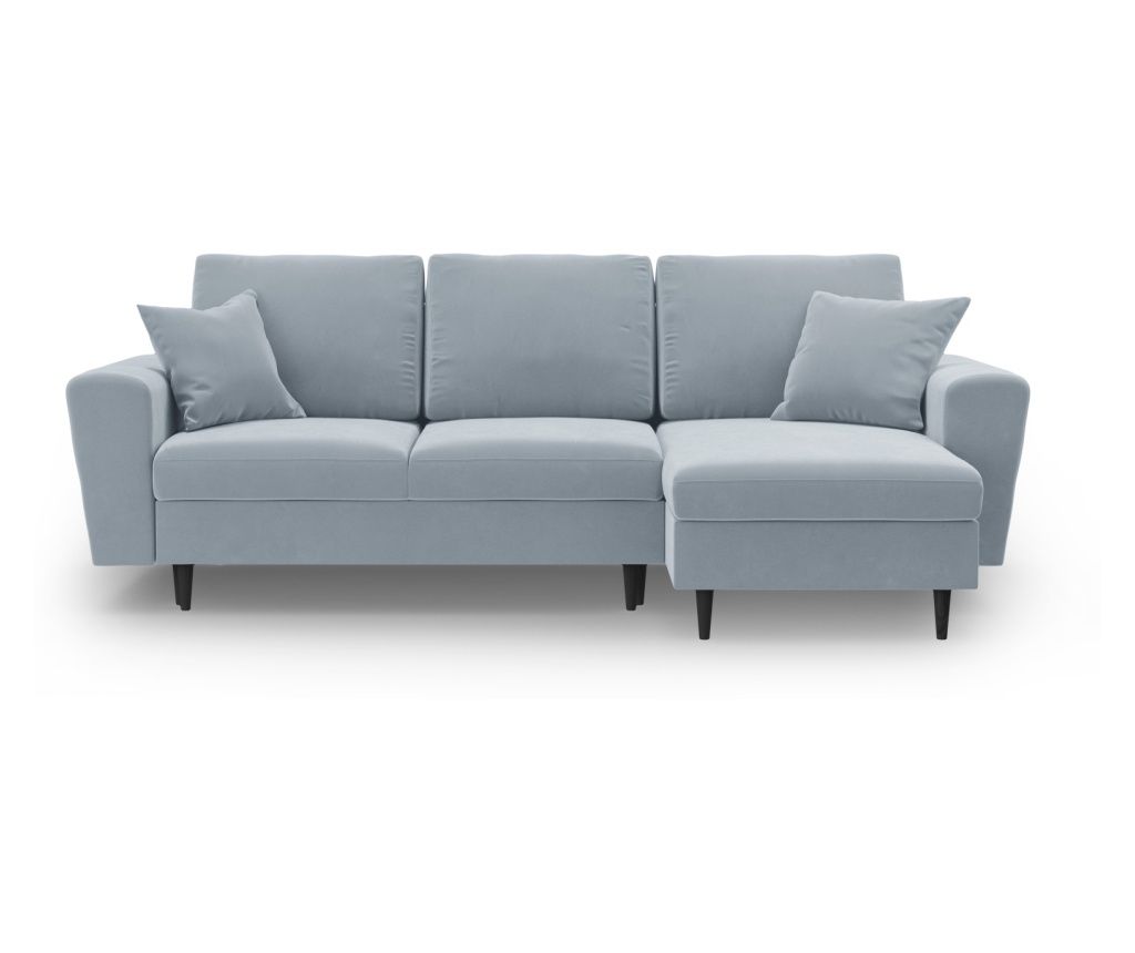 Kutna garnitura Cosmopolitan Design, Kyoto, svijetlo plava