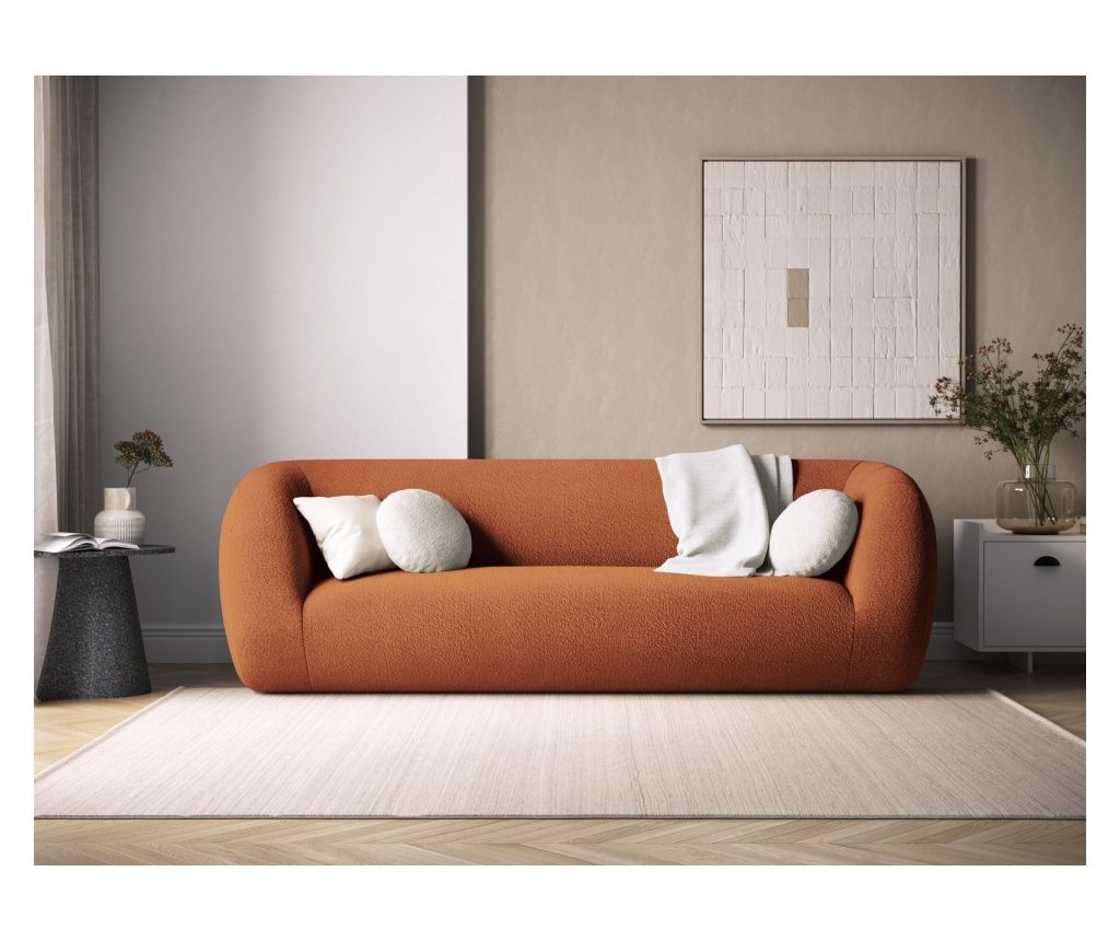 Cosmopolitan Design Essen barna kanapé