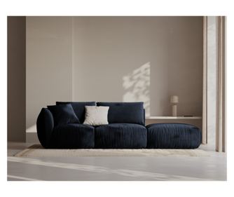 Micadoni Home Chris Royal Blue Moduláris 3 Személyes Kanapé