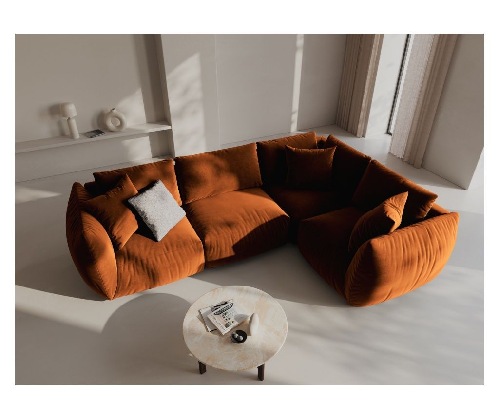 Micadoni Home Chris sarokgarnitúra, Terrakotta