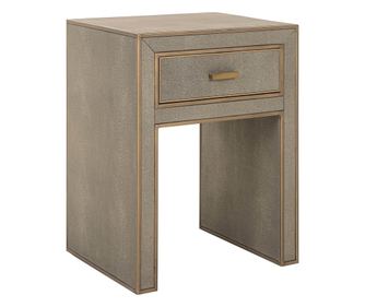 Szafka Nocna z 1 Szufladą Bloomville, Richmond Interiors, Brązowa