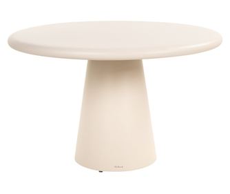 Τραπέζι φαγητού Urban Bloom 130Ø, Richmond Interiors, χρώμα άμμου