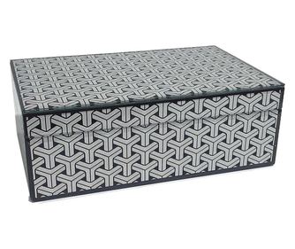 Škatla za shranjevanje Feliz S, Richmond Interiors, črna, bela