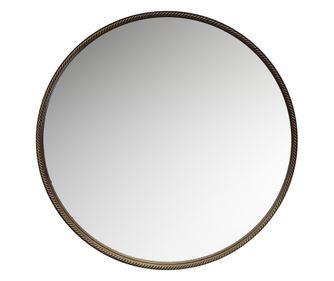 Καθρέφτης Lavinia 70Ø, Χρυσό, MDF, Σίδηρος, Καθρέφτης