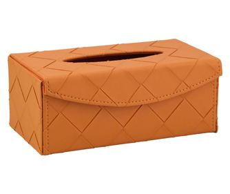 Škatla za robčke Molly, Richmond Interiors, oranžna