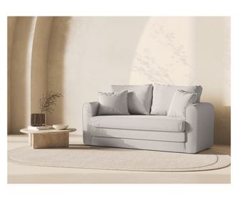 Micadoni Home Lido kanapéágy, világos szürke