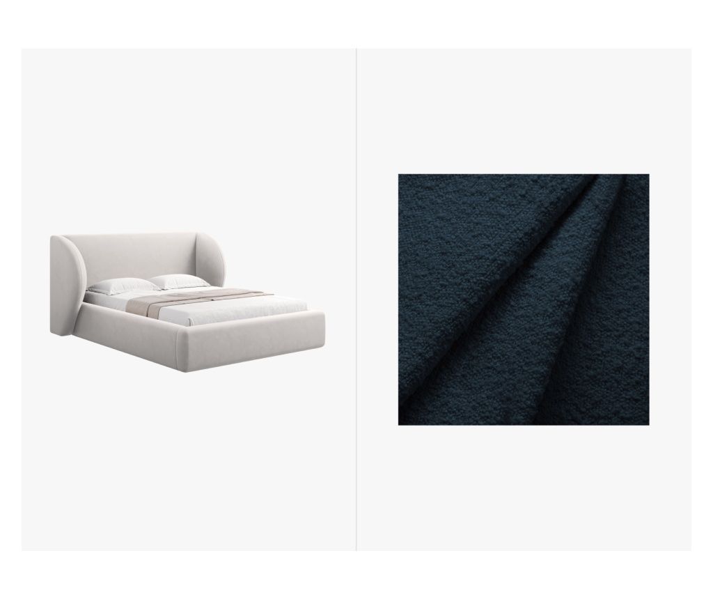 Micadoni Home Miley Bed - Dark Blue