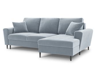 Cosmopolitan Design Kyoto világoskék ágyazható sarokgarnitúra