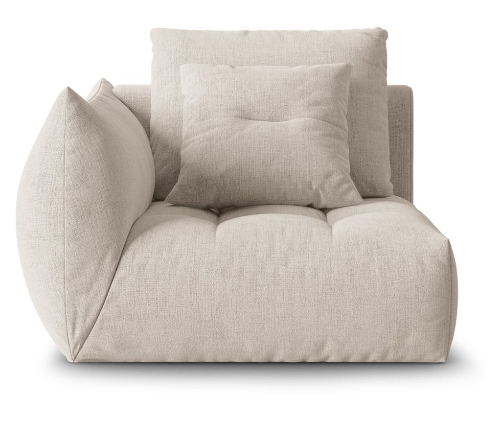 Micadoni Home Bloom Dark Beige Corner Module