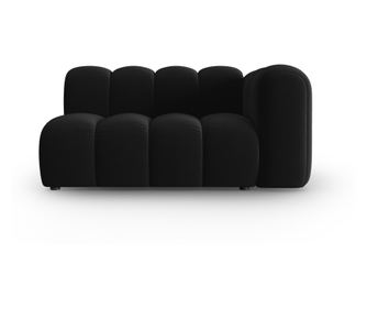 Kutni modul Kauč dvosjed Micadoni Home, Lupine, crna