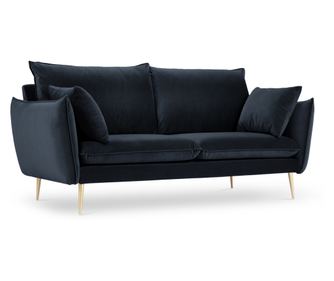 Sofa dwuosobowa Milo Casa, Elio, ciemnoniebieska