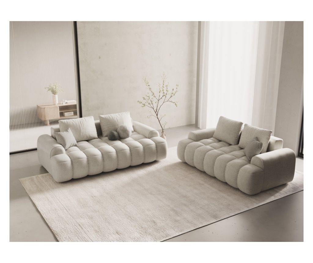 Cosmopolitan Design Linz bézs színű kanapé