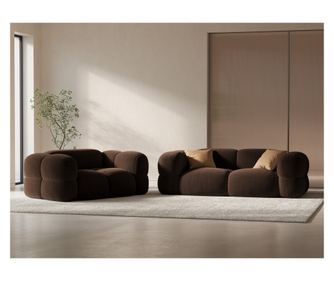 Trosed Cosmopolitan Design 623380, Loretto, čokoladna barva, 68x100x210 cm