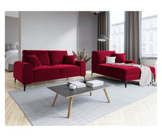 Dvoumístná pohovka Mazzini Madara červená