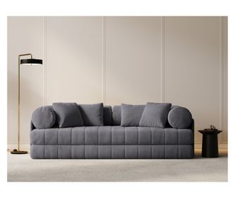 Cosmopolitan Design Kemi sötétszürke kanapéágy