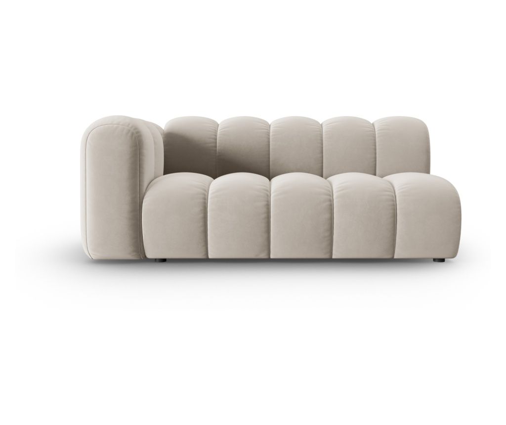 Corner Module Sofa Three-Seater Micadoni Home, Lupine, Beige