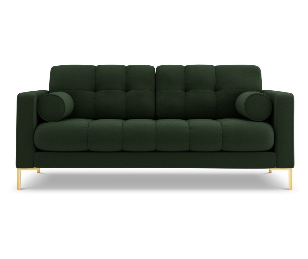 Canapea cu trei locuri Cosmopolitan Design Bali, verde închis