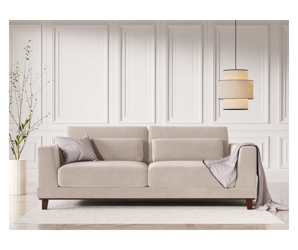 Windsor & Co Leon bézs színű kanapé