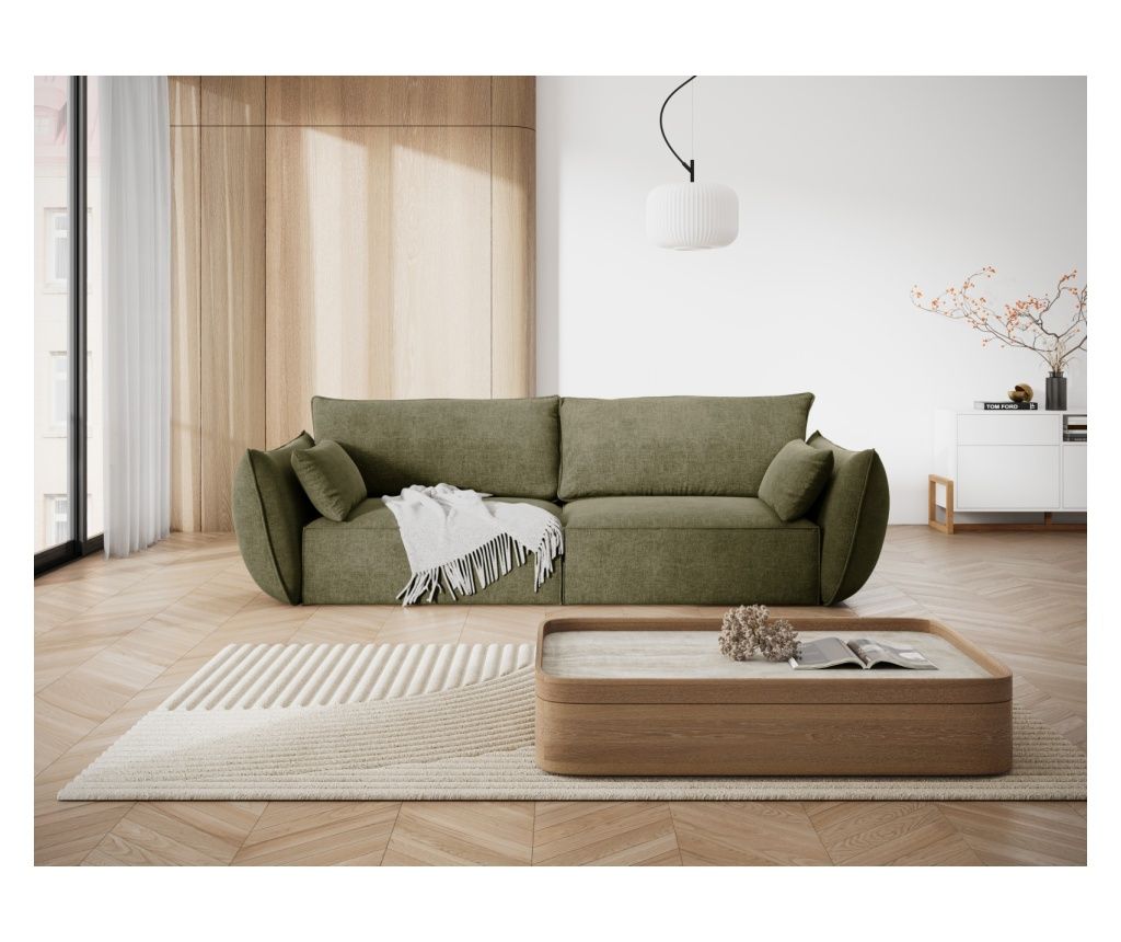 Mazzini Vanda zöld kanapé