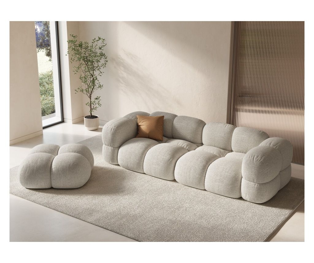 Cosmopolitan Design Loretto bézs panoráma kanapé