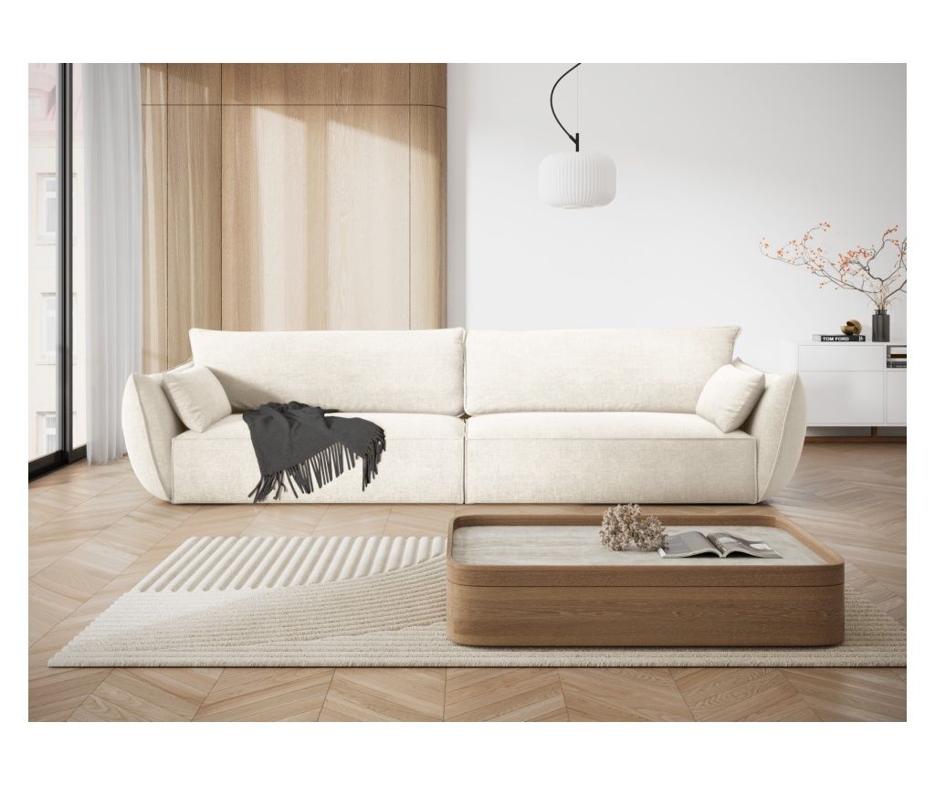 Panoramski kauč Mazzini, Vanda, svijetlo bež