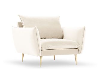 Milo Casa fotel, Elio, világos bézs