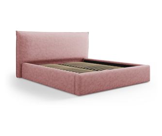 Легло с пружинна основа Milo Casa, Elio, розово